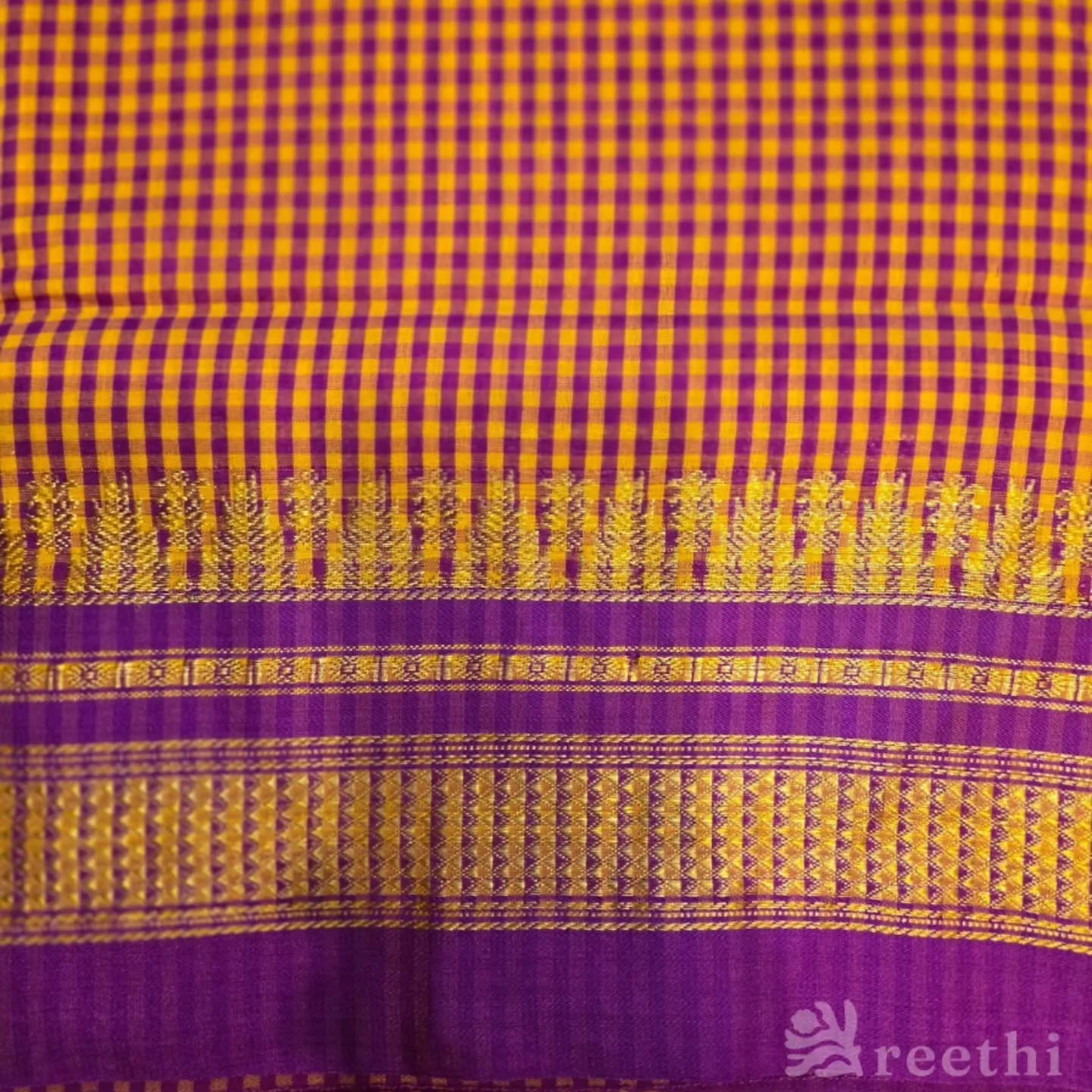Handcrafted Silk Saree