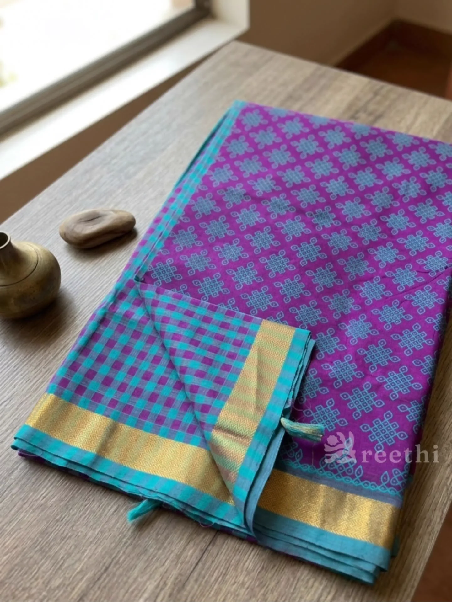 Handcrafted Cotton Saree