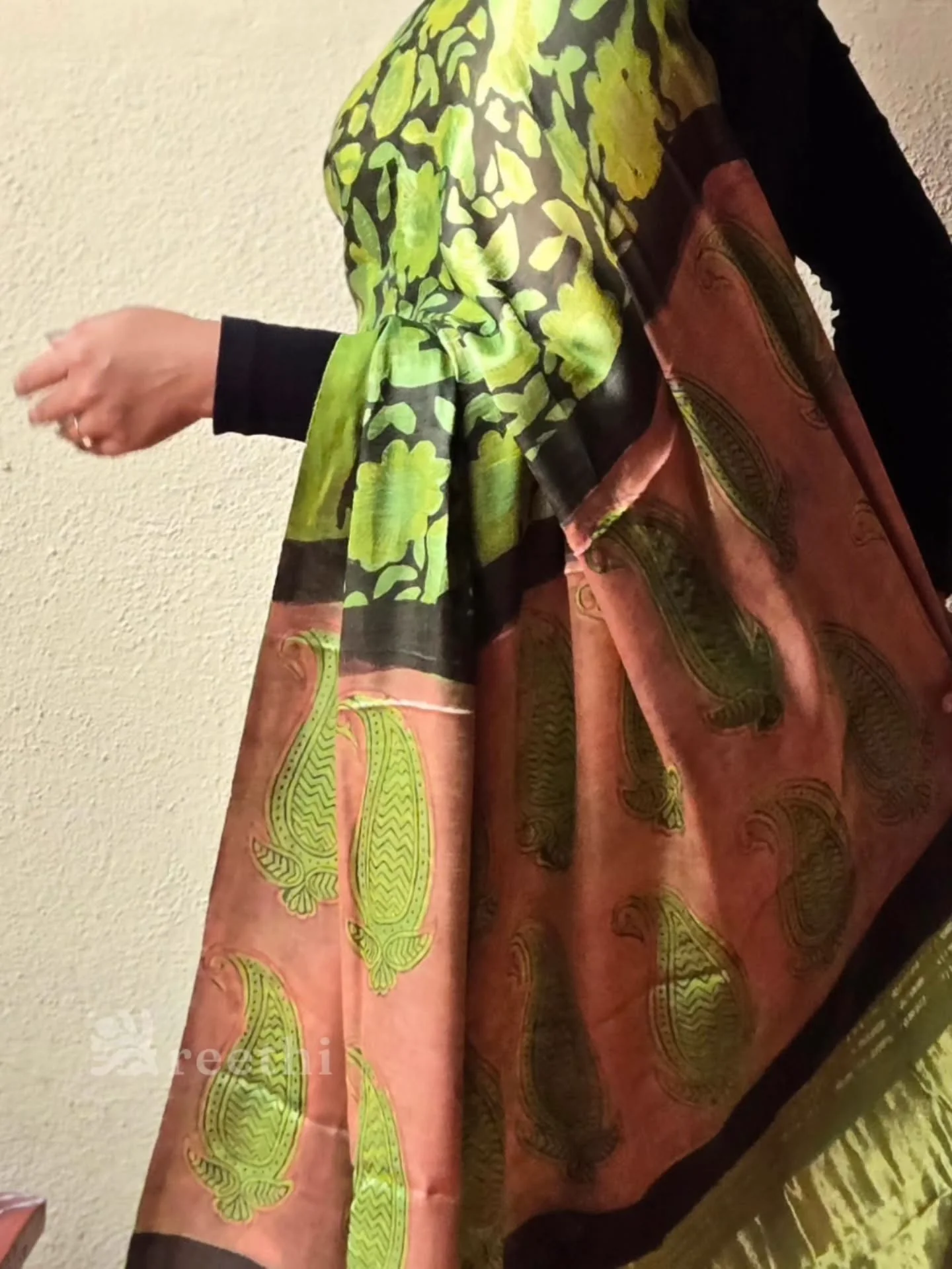 Handcrafted Silk Saree