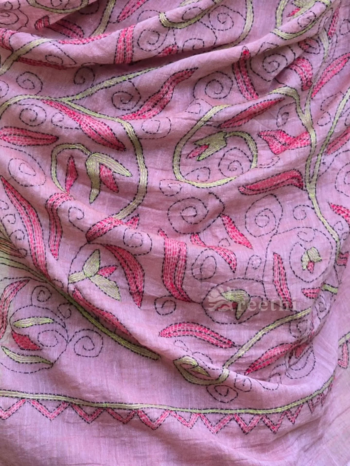 Handcrafted Silk Saree