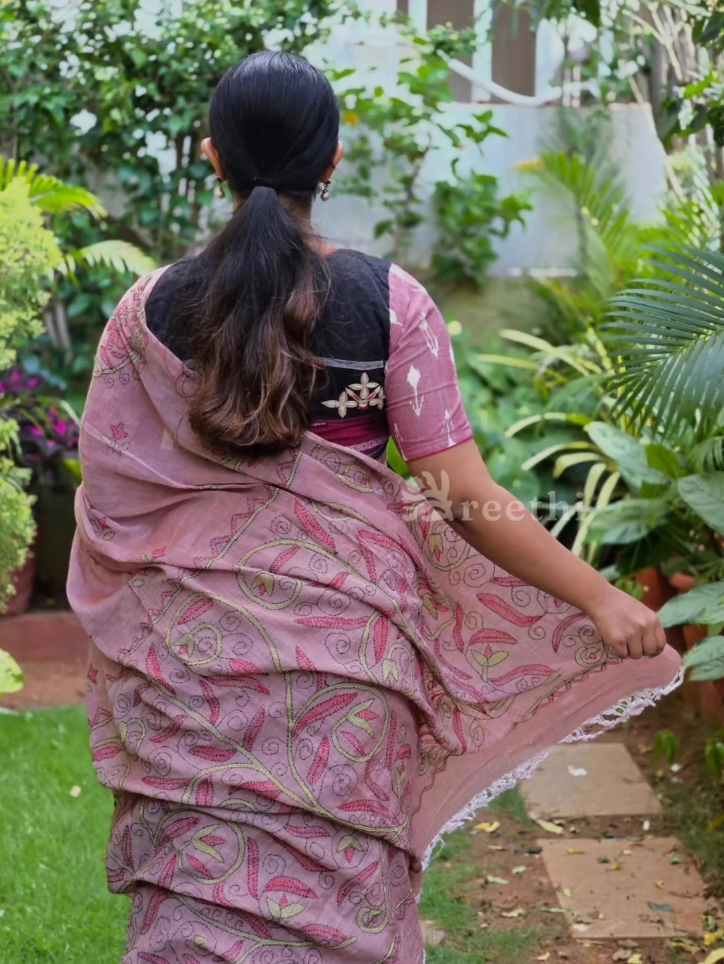 Handcrafted Silk Saree