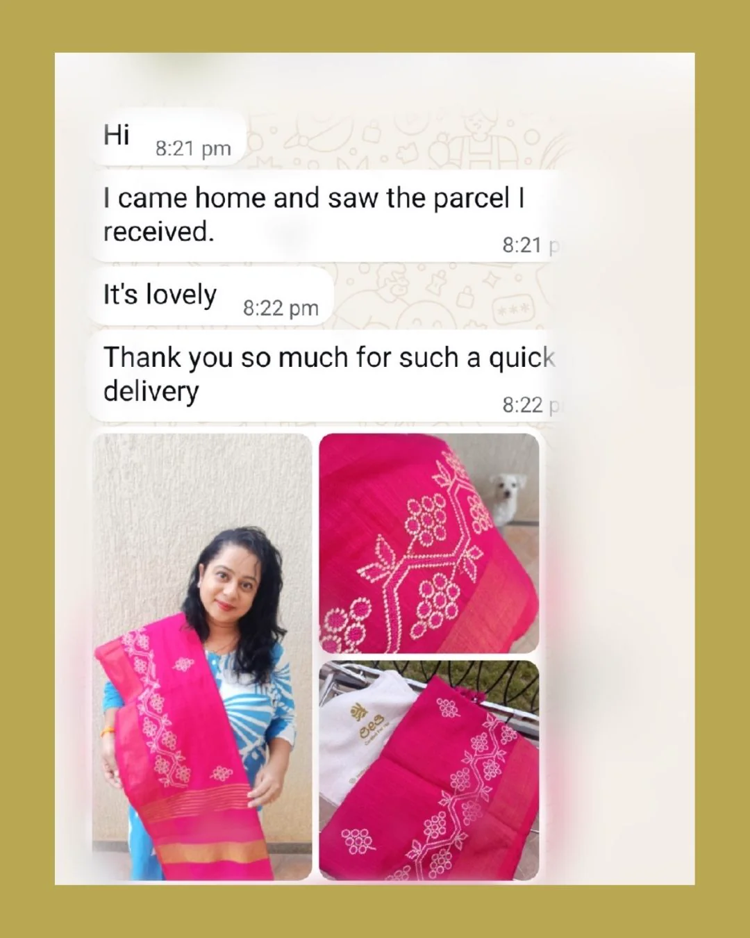 Handcrafted Handloom Saree