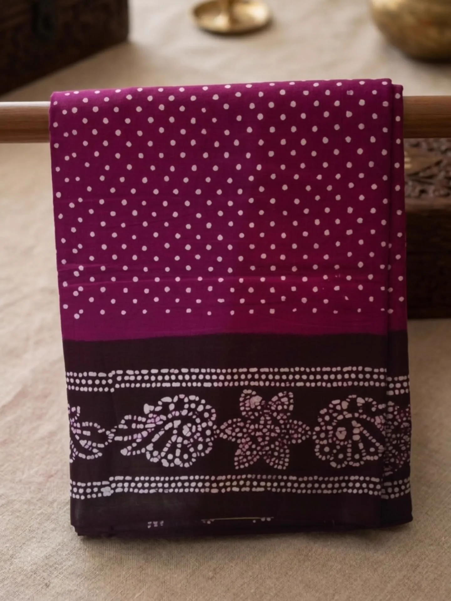 Handcrafted Cotton Saree