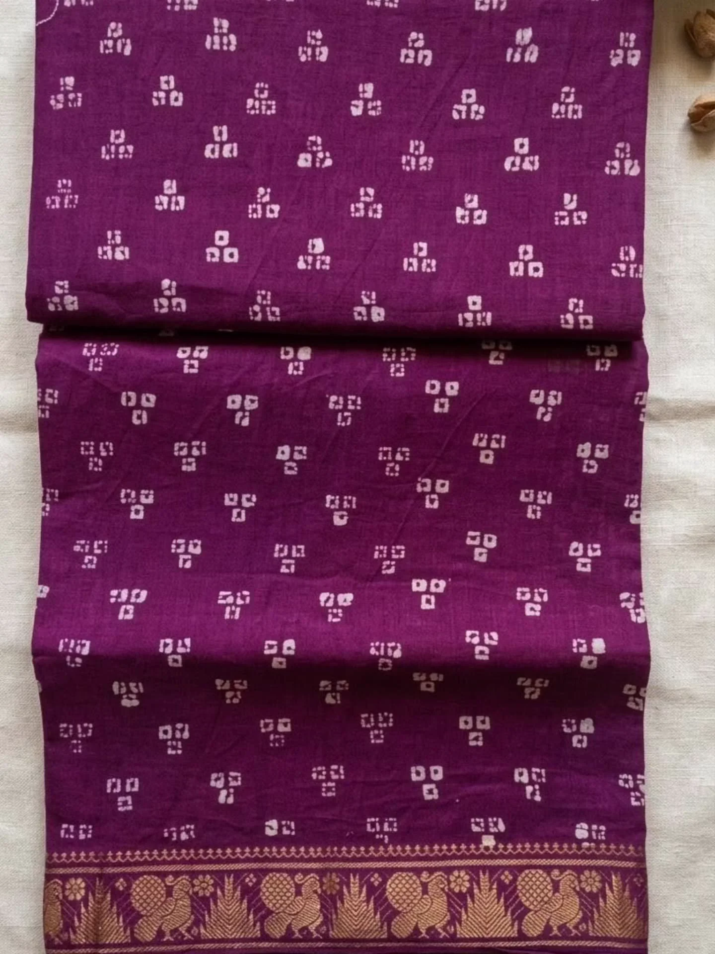 Handcrafted Handloom Saree