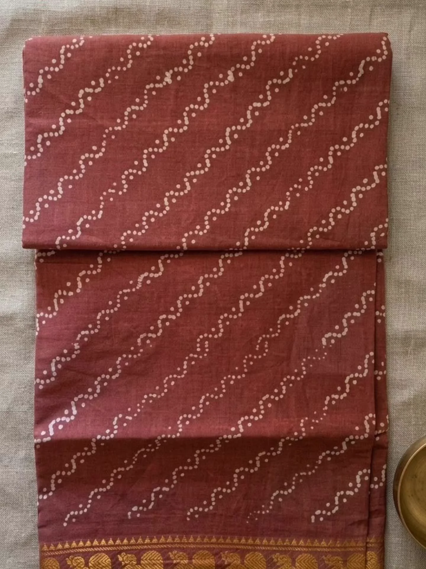 Handcrafted Cotton Saree