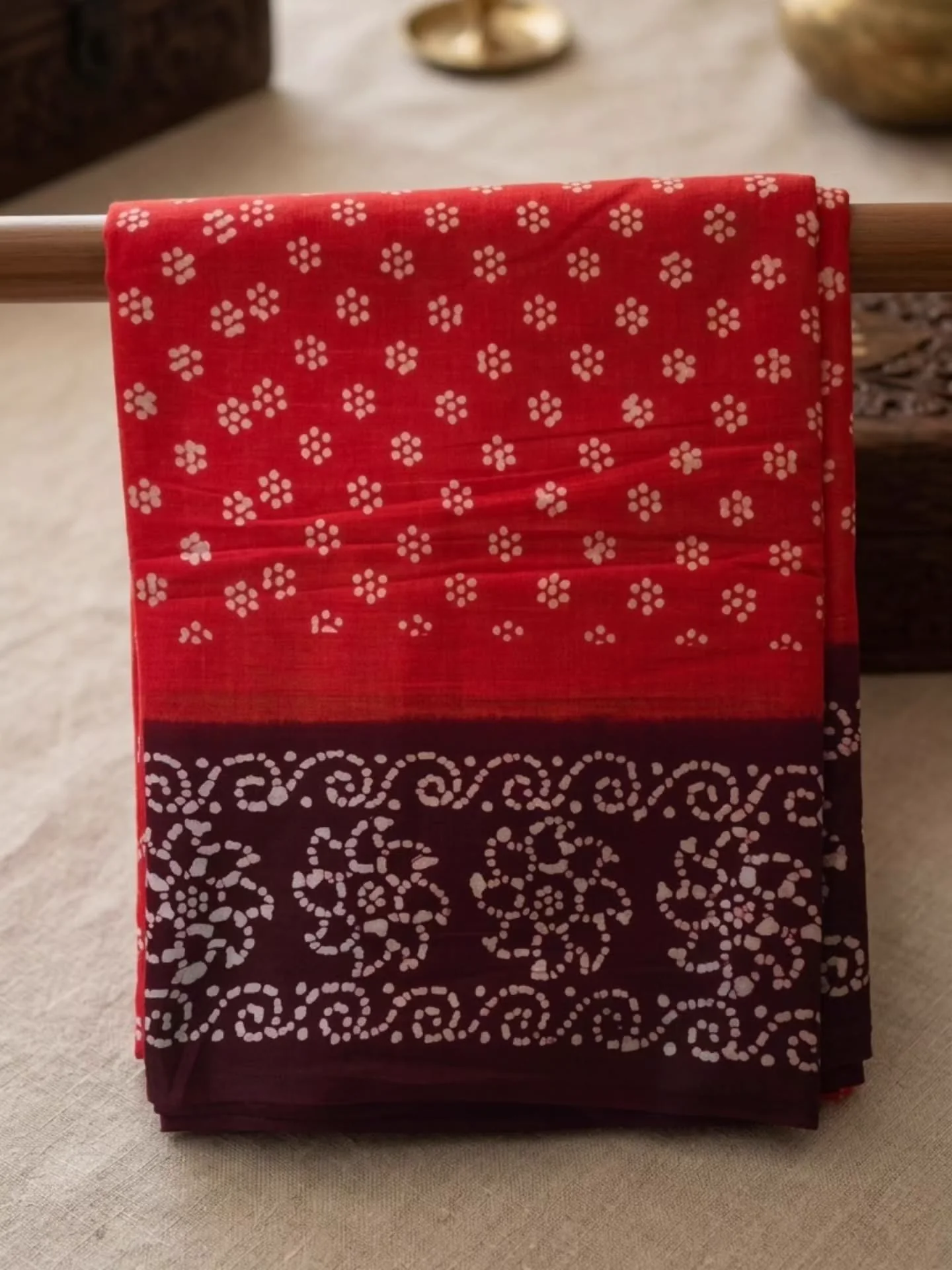 Handcrafted Cotton Saree