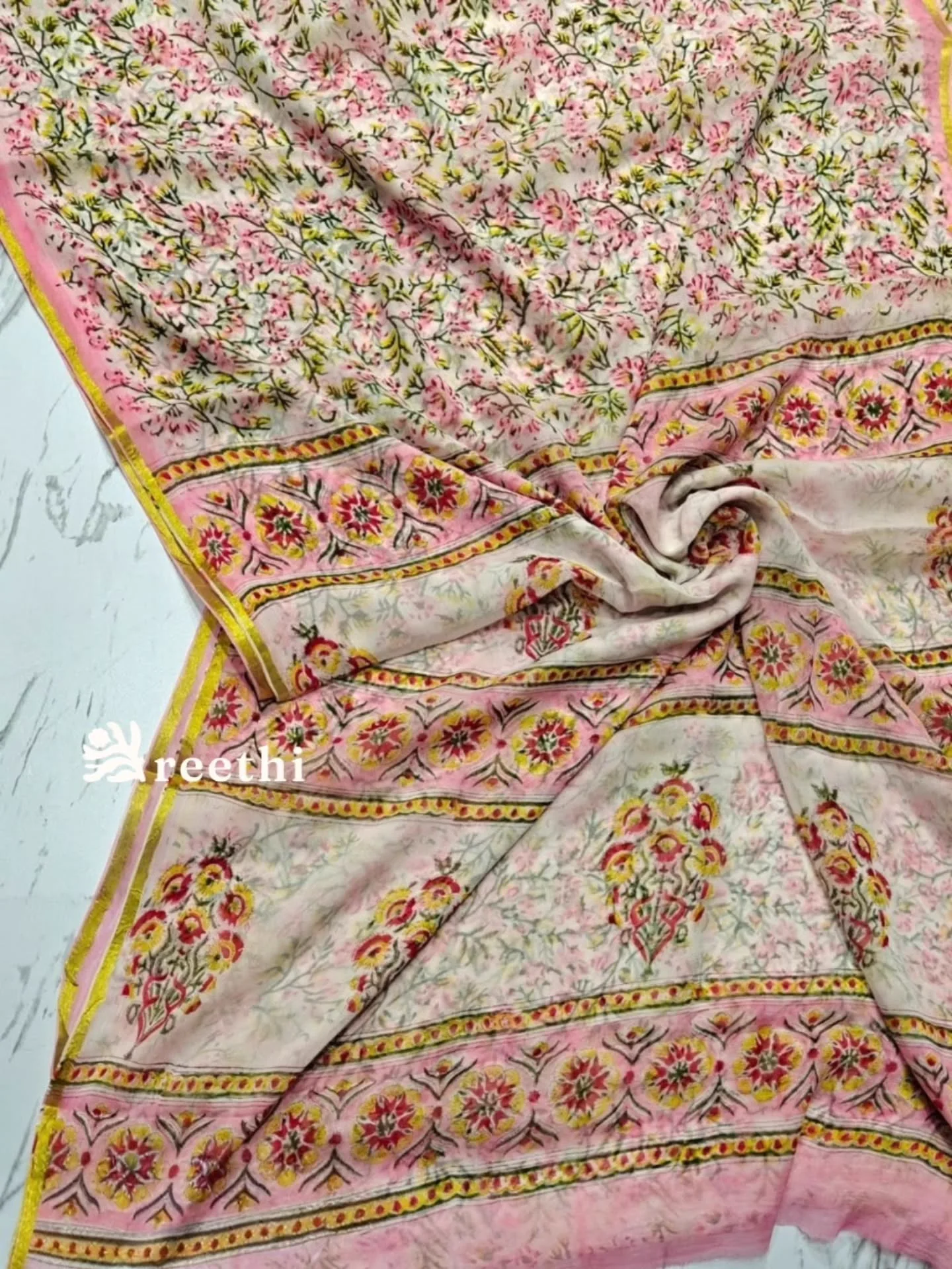 Handcrafted Silk Saree