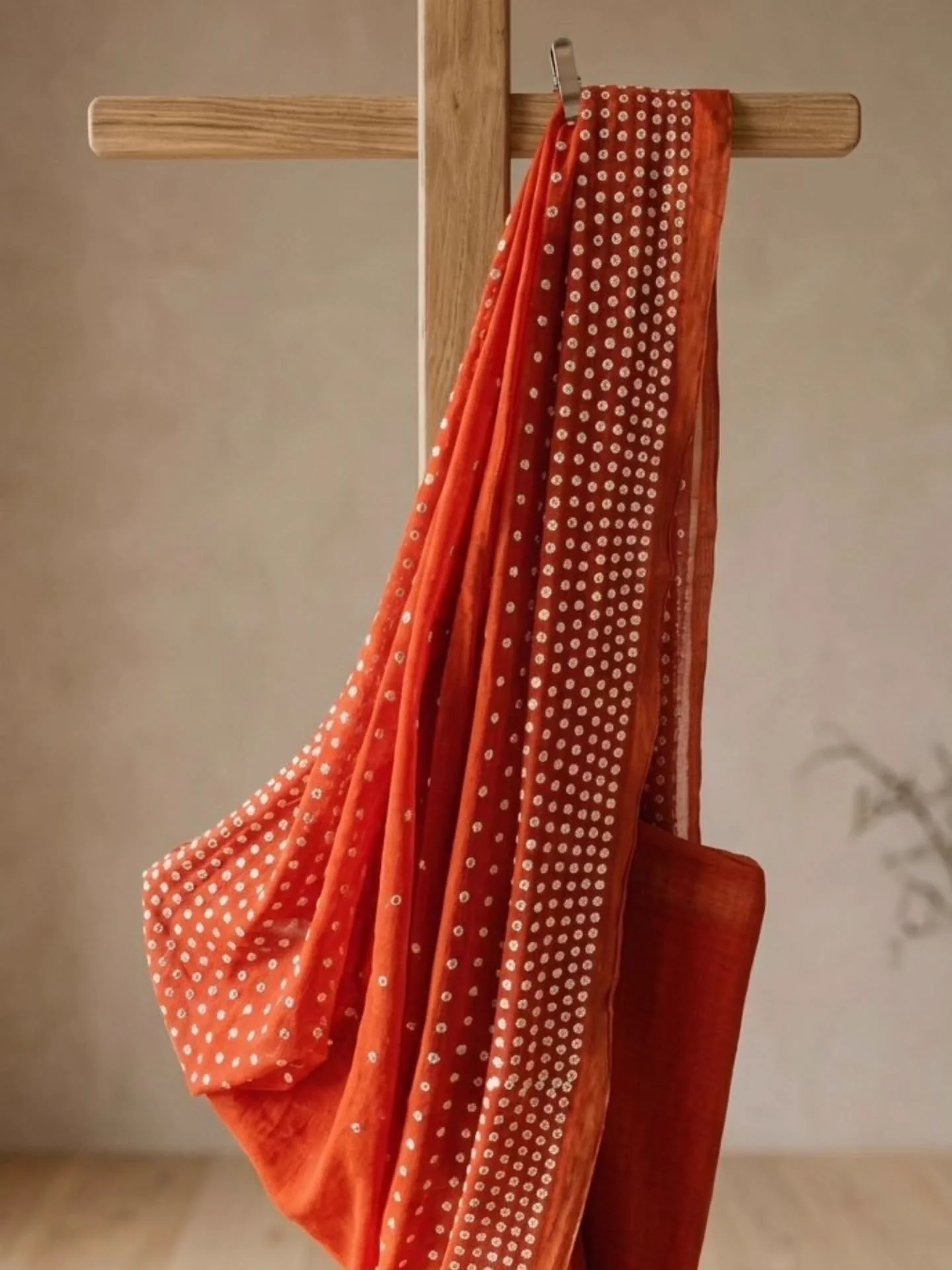 Handcrafted Organza Saree