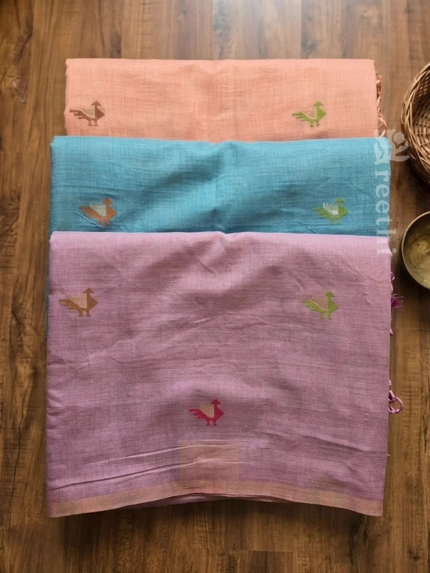 Handcrafted Organza Saree