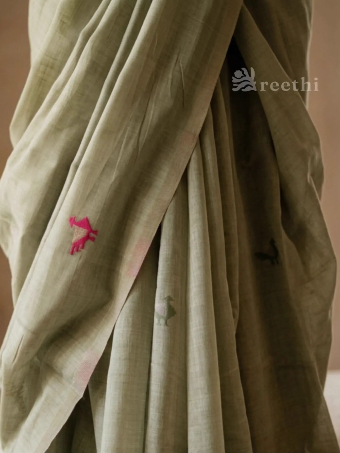 Handcrafted Organza Saree