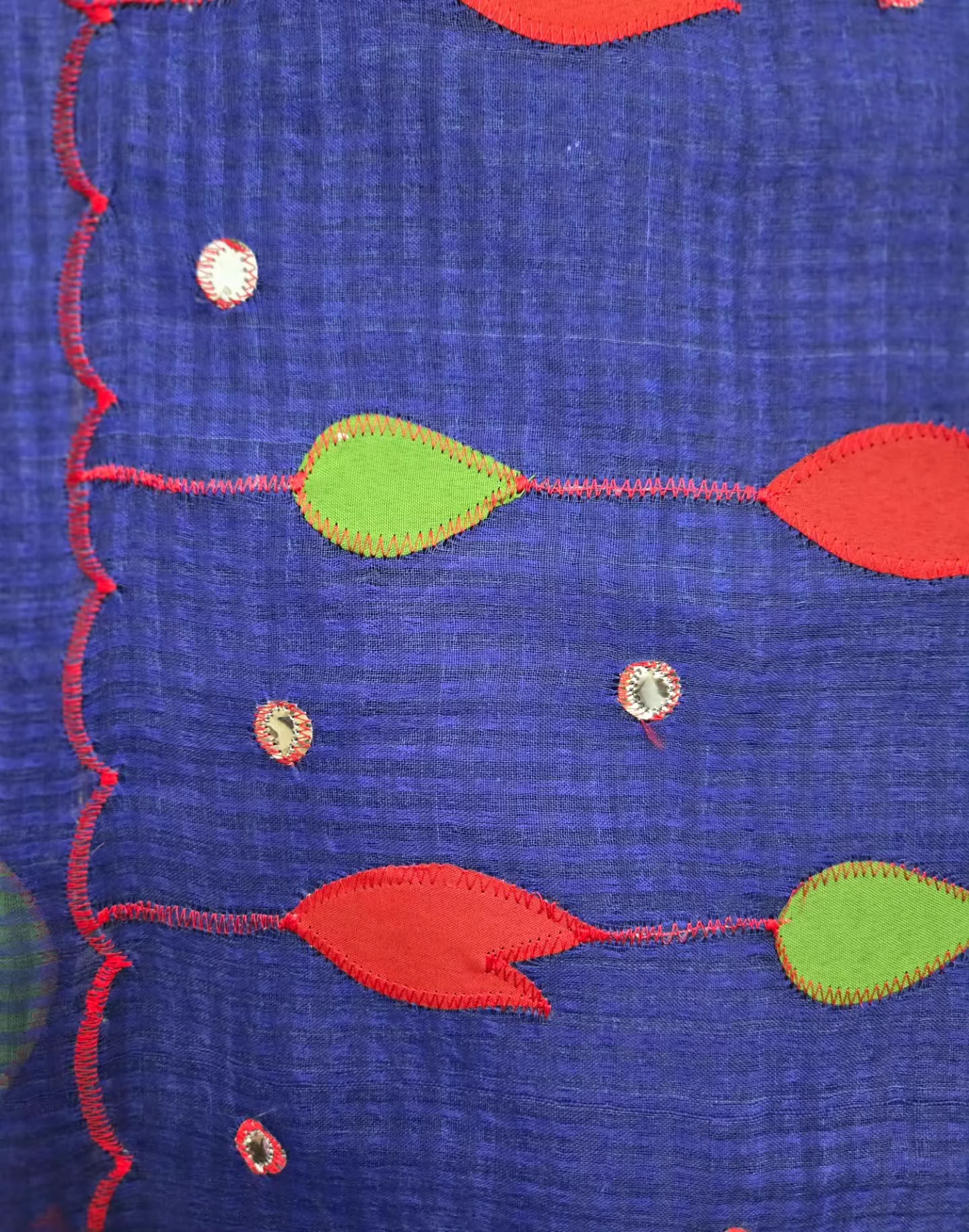 Handcrafted Organza Saree